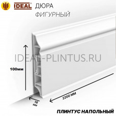 Плинтус напольный фигурный  100x16x2200 мм